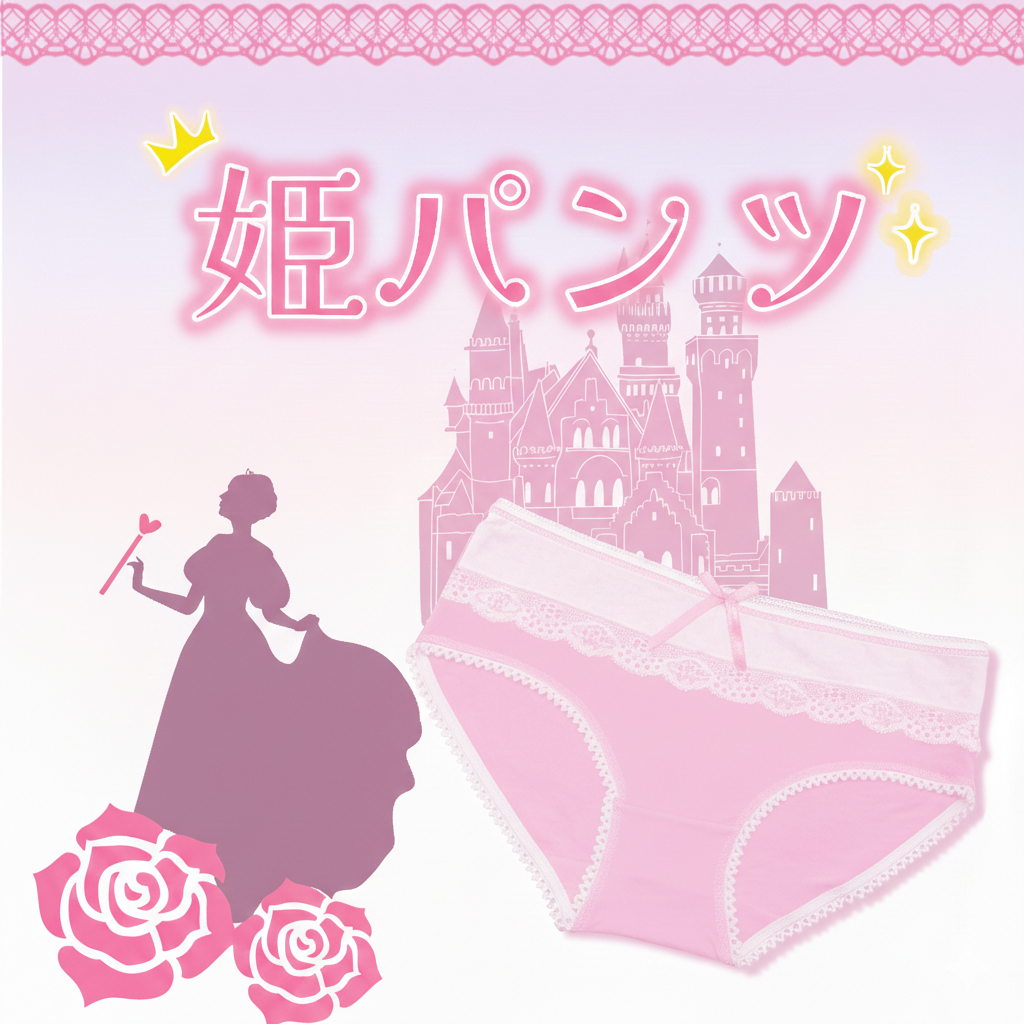 姫パンツ イチゴムース